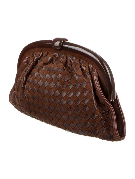 vintage bottega veneta clutch